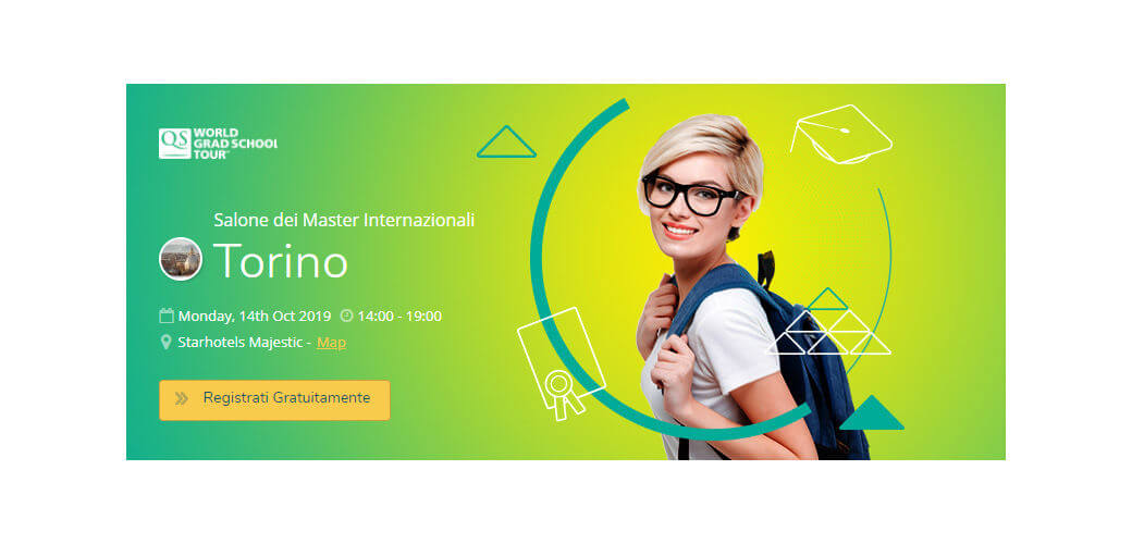 QS World Grad School Tour, october 14, 2019 Torino - KEDGE